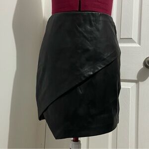 Dynamite Black Asymmetrical Skirt